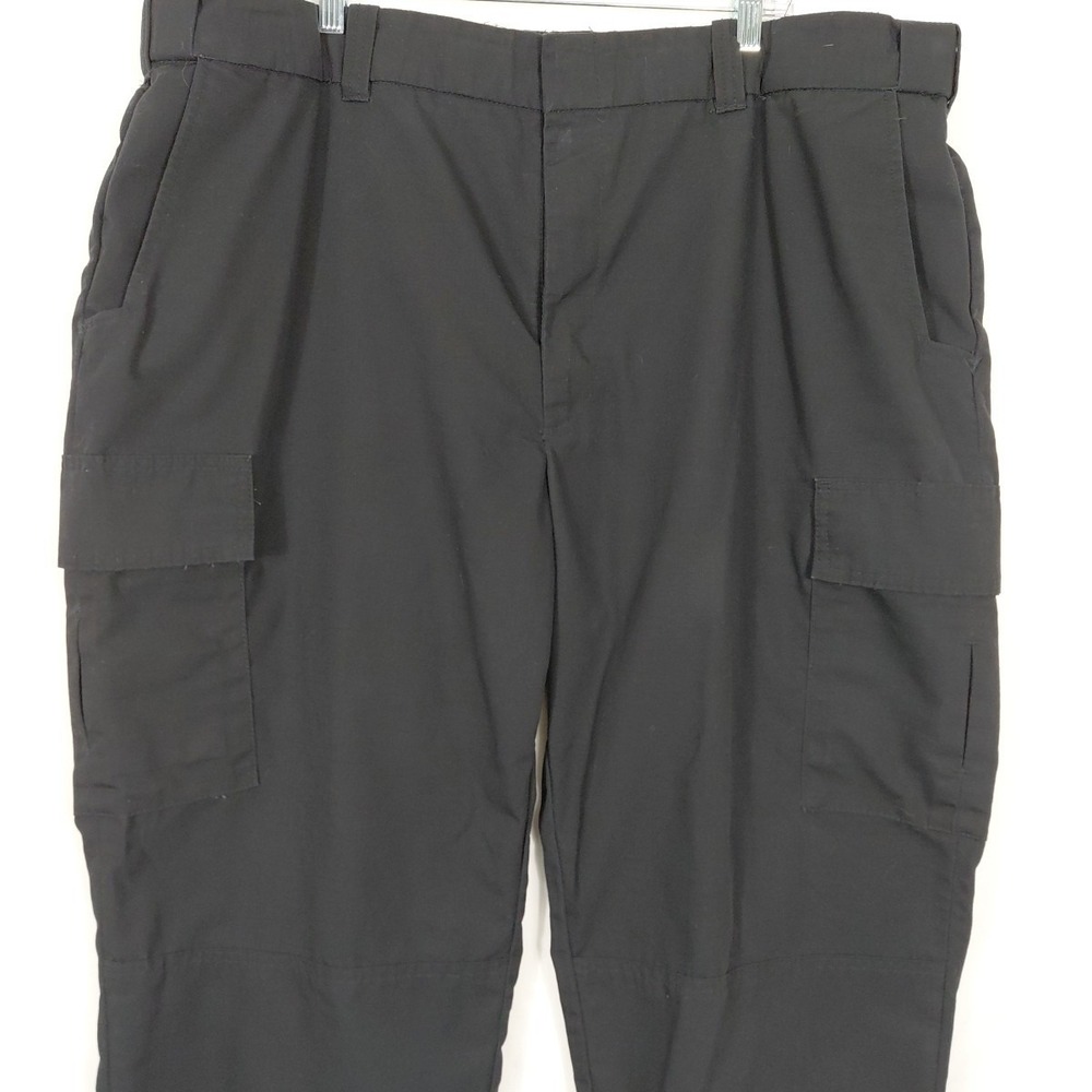 Black Tactical Cargo Pants Mens Size 44X34 Combat‎ Utility EMT Horace Small Army - Picture 2 of 13